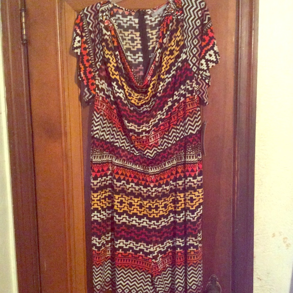 NWT romper multi color